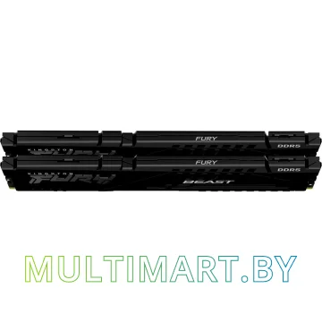 Оперативная память Kingston FURY Beast 2x16GB DDR5 PC5-51200 (KF564C32BBK2-32) картинка 3